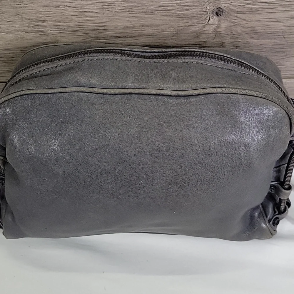 Alexander Wang Gray Leather Crossbody Shoulder Bag
